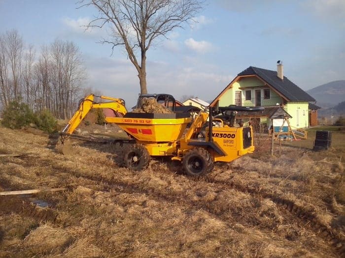 Ukázka realizace zemních prací a autodopravy — fotografie 32