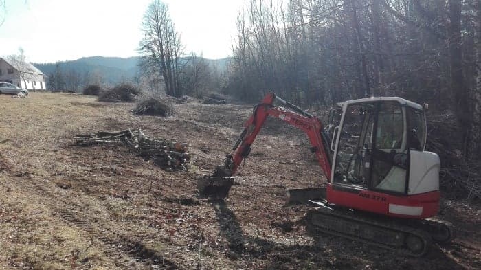 Ukázka realizace zemních prací a autodopravy — fotografie 49