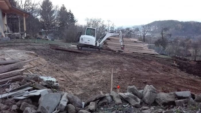 Ukázka realizace zemních prací a autodopravy — fotografie 54